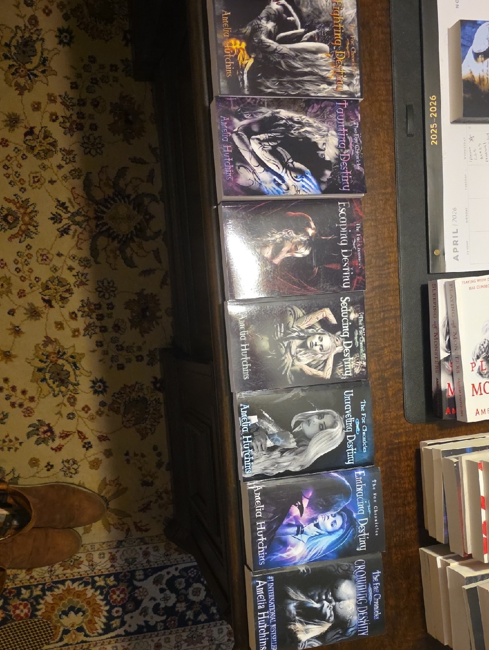 Amelia Hutchins Destiny Series Paperback Set - Multicolor Covers